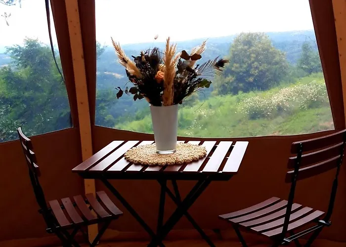 אוהל מפואר Le Mobil'dome A Marie *